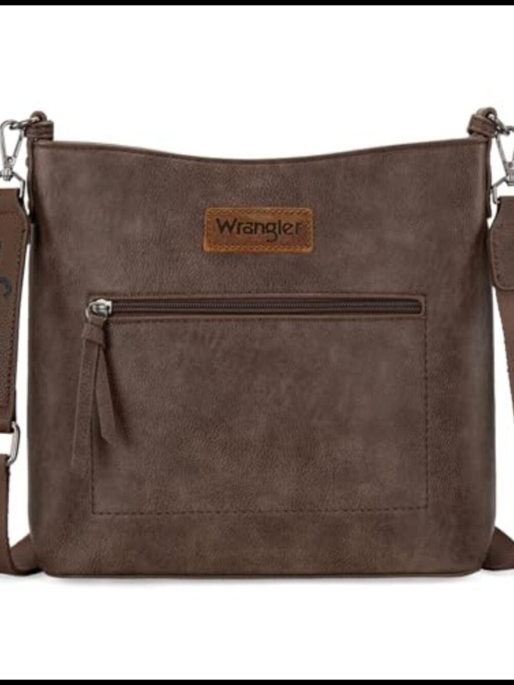 Ultra-Lightweight Vegan Leather Crossbody Bag Large Guitar Strap Travel Purse